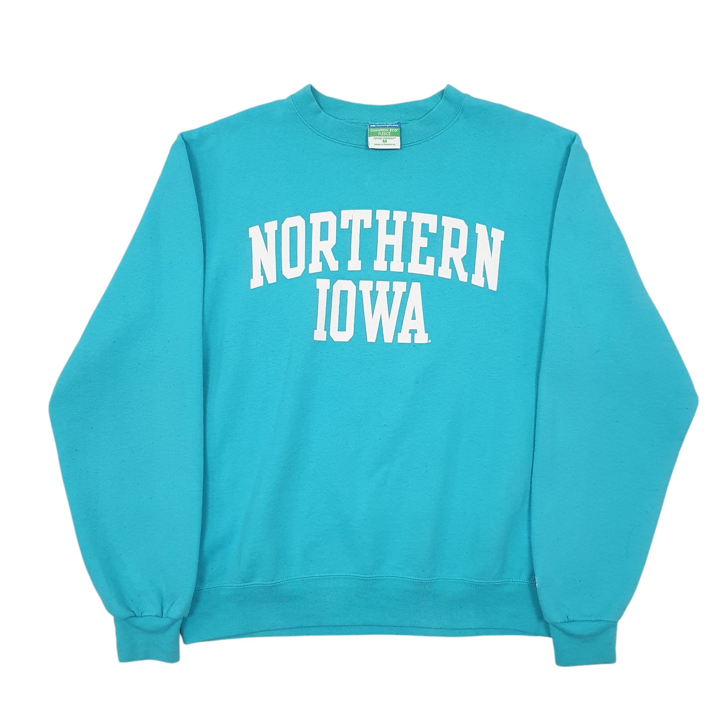 Mens Blue Champion Northern Iowa Crewneck Jumper