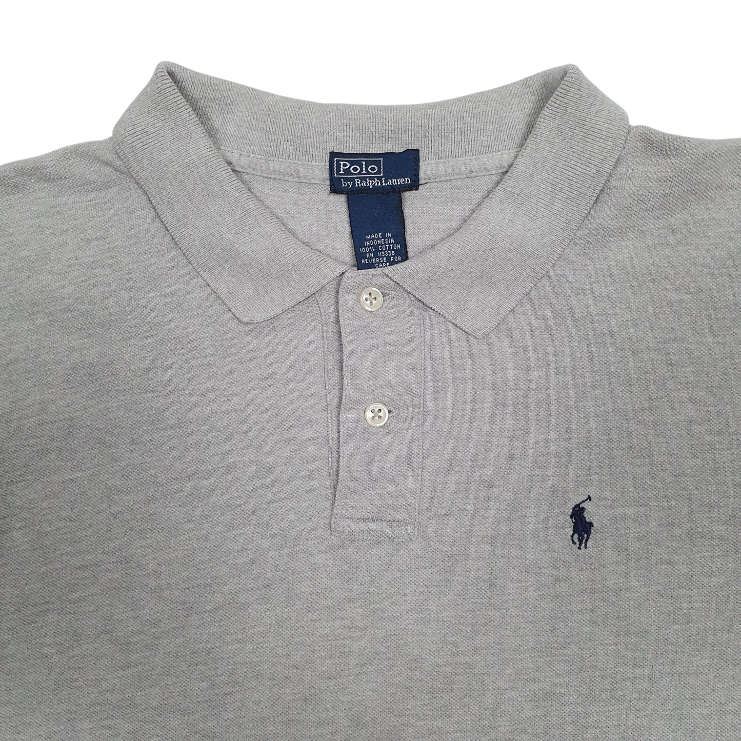 Mens Grey Polo Ralph Lauren   Polo Shirt