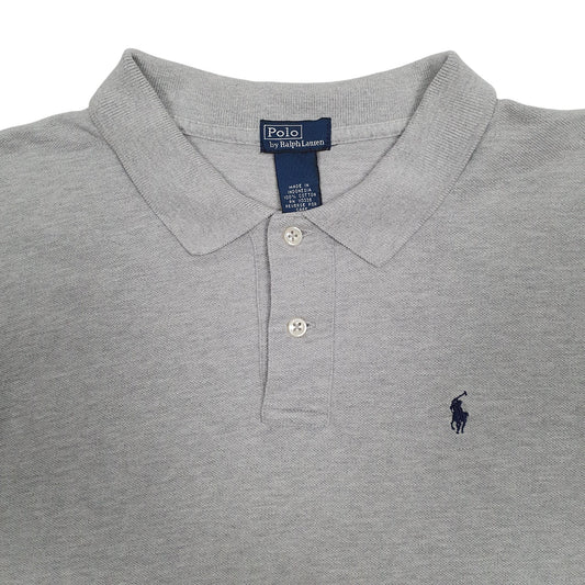 Mens Grey Polo Ralph Lauren   Polo Shirt