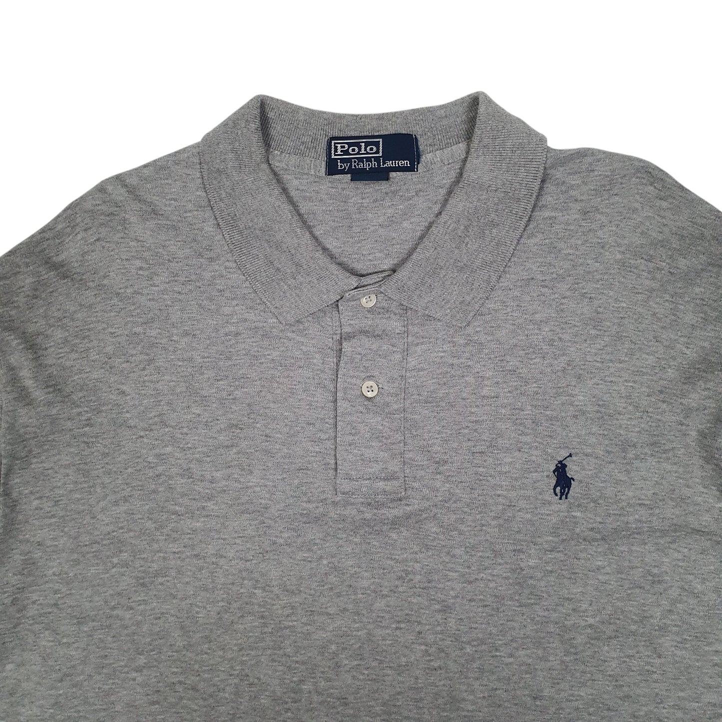 Mens Grey Polo Ralph Lauren   Polo Shirt