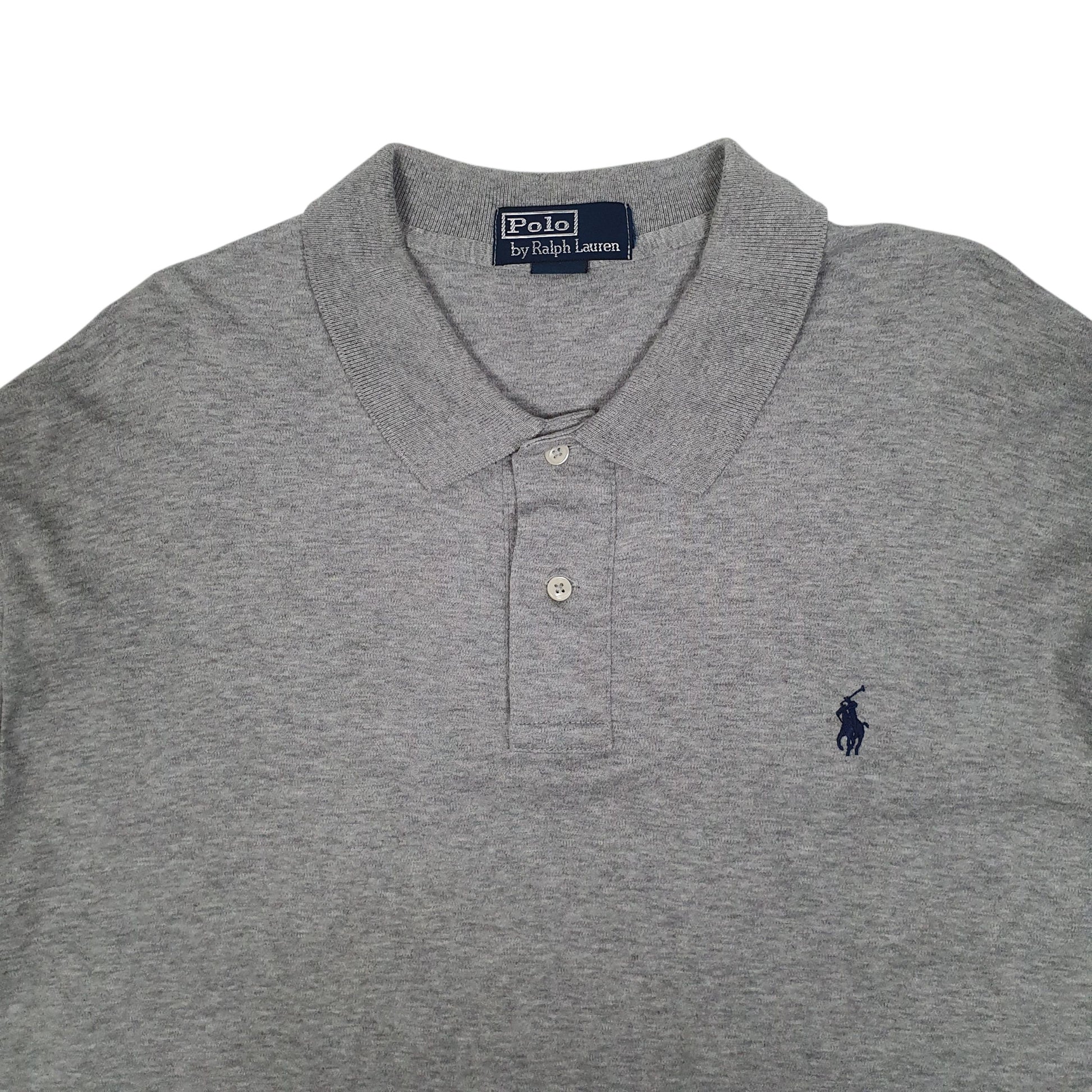 Mens Grey Polo Ralph Lauren   Polo Shirt