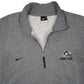 Mens Grey Nike  Quarter Zip Jumper