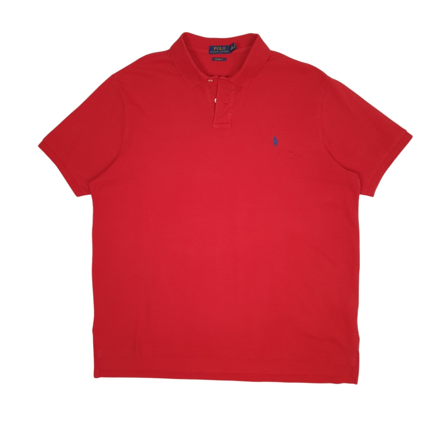 Mens Red Polo Ralph Lauren  Short Sleeve Polo Shirt