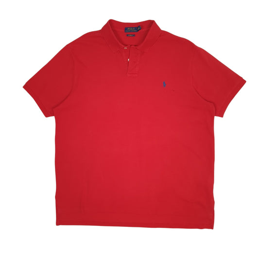 Mens Red Polo Ralph Lauren  Short Sleeve Polo Shirt