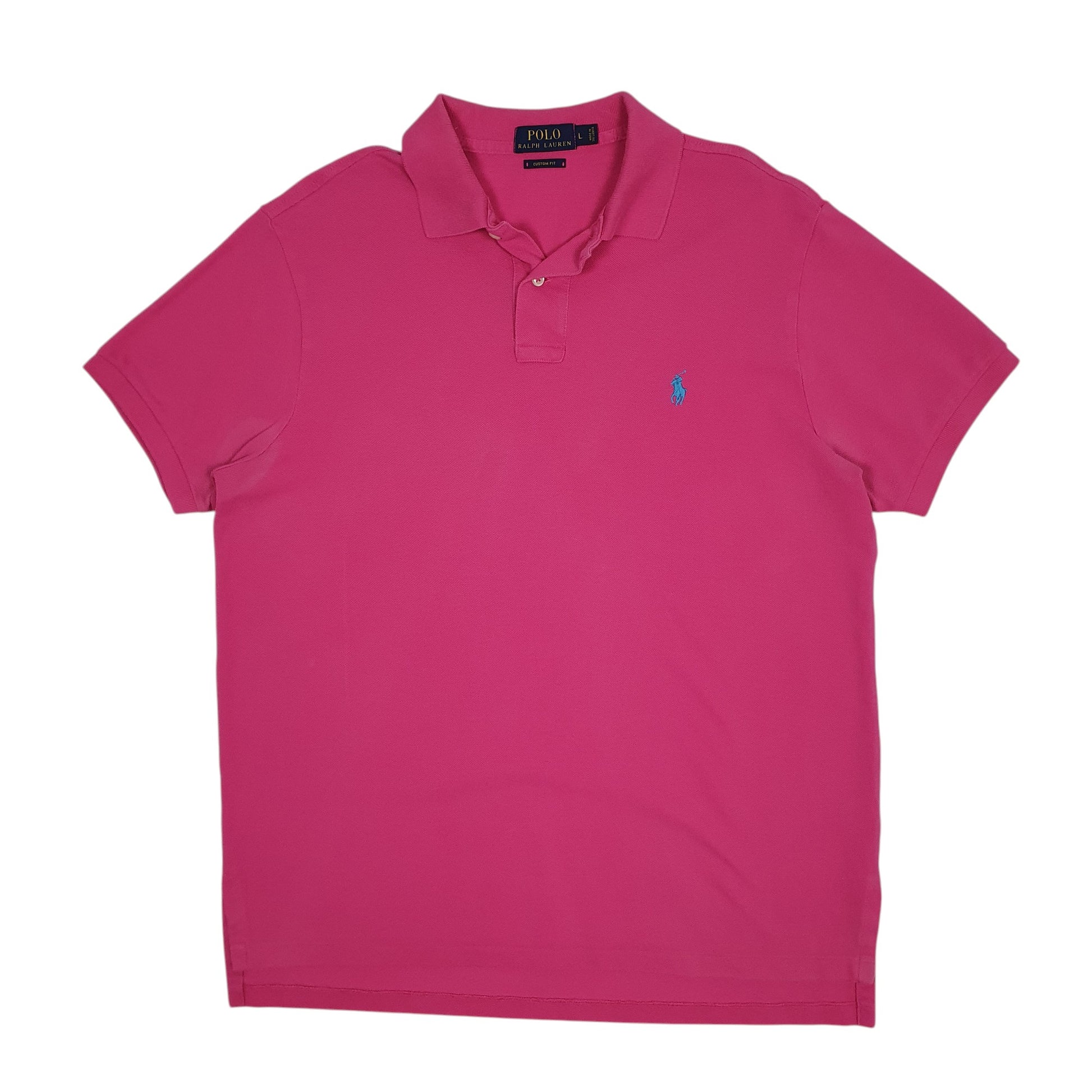Mens Pink Polo Ralph Lauren  Short Sleeve Polo Shirt