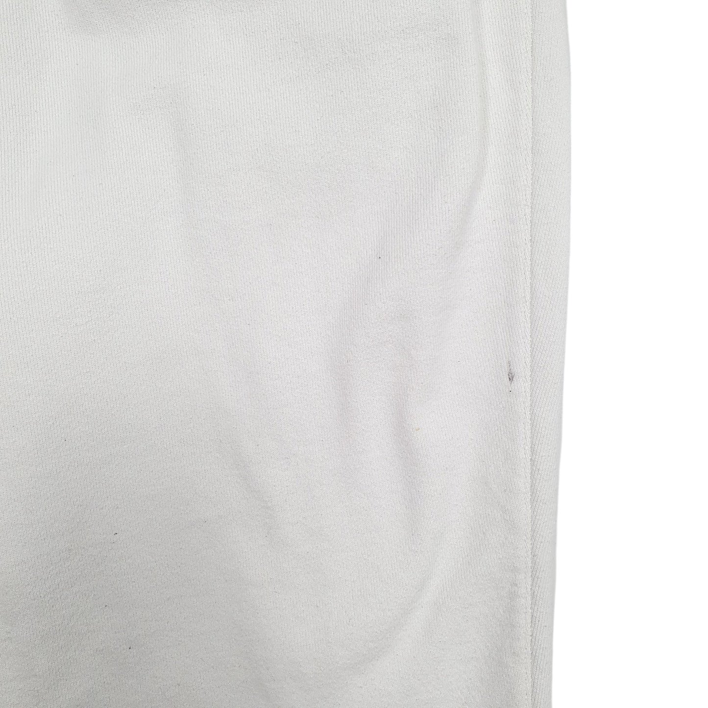 Mens White Champion Reverse Weave  Trousers