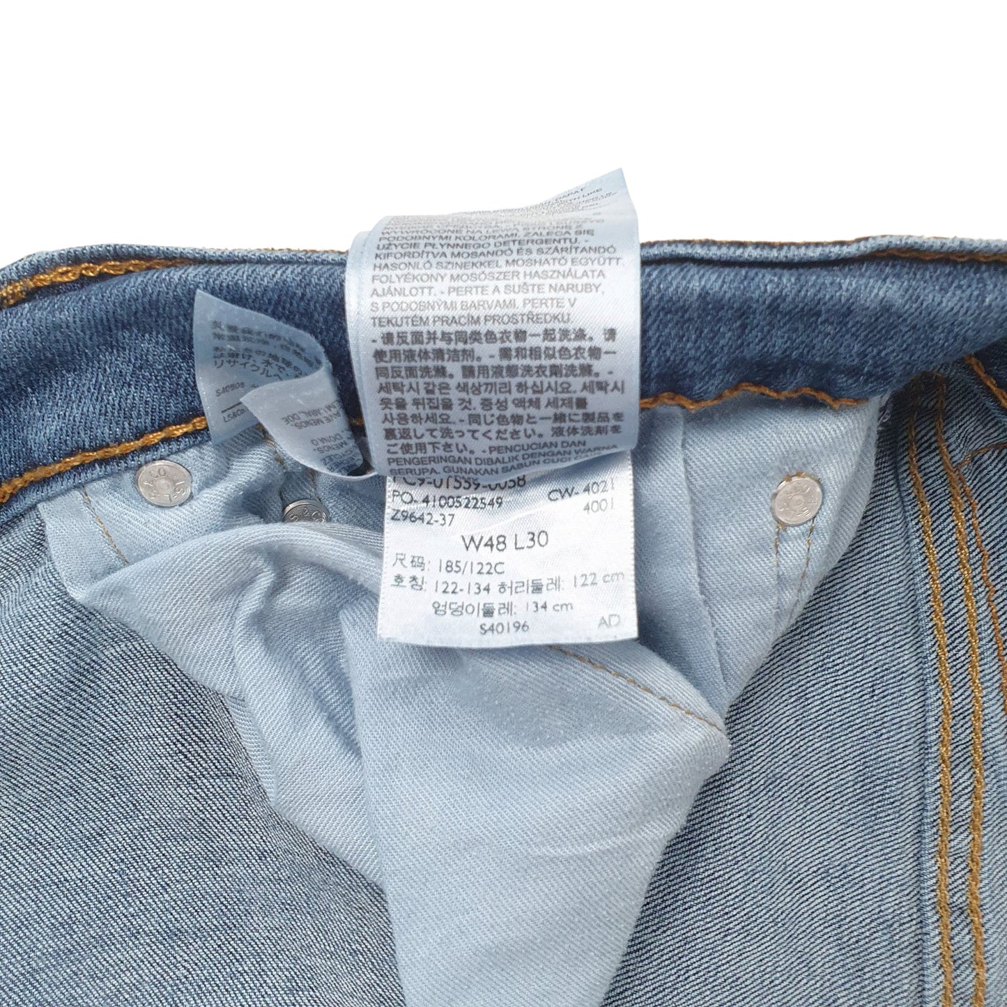 Mens Blue Levis   Jeans