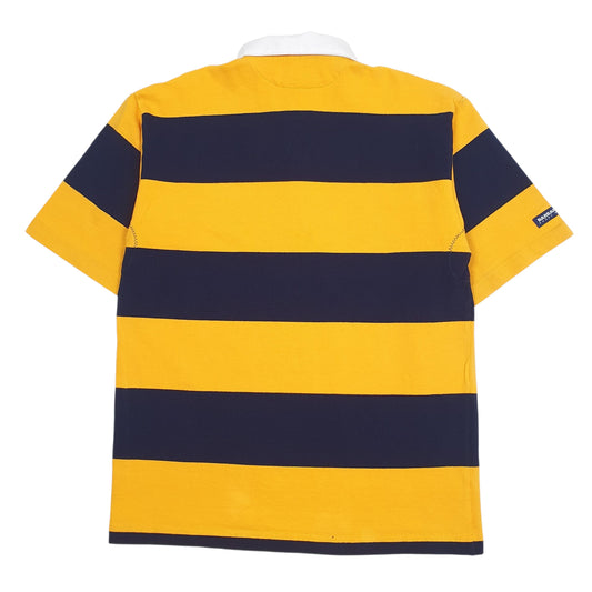 Mens Yellow Barbarian   Polo Shirt