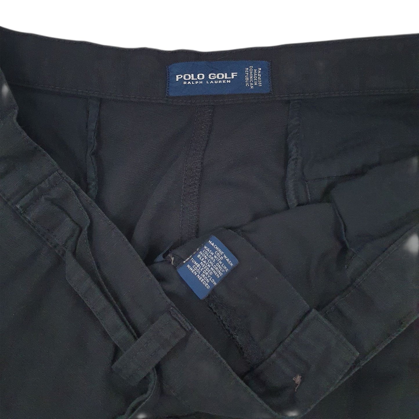Mens Black Polo Ralph Lauren Golf  Trousers