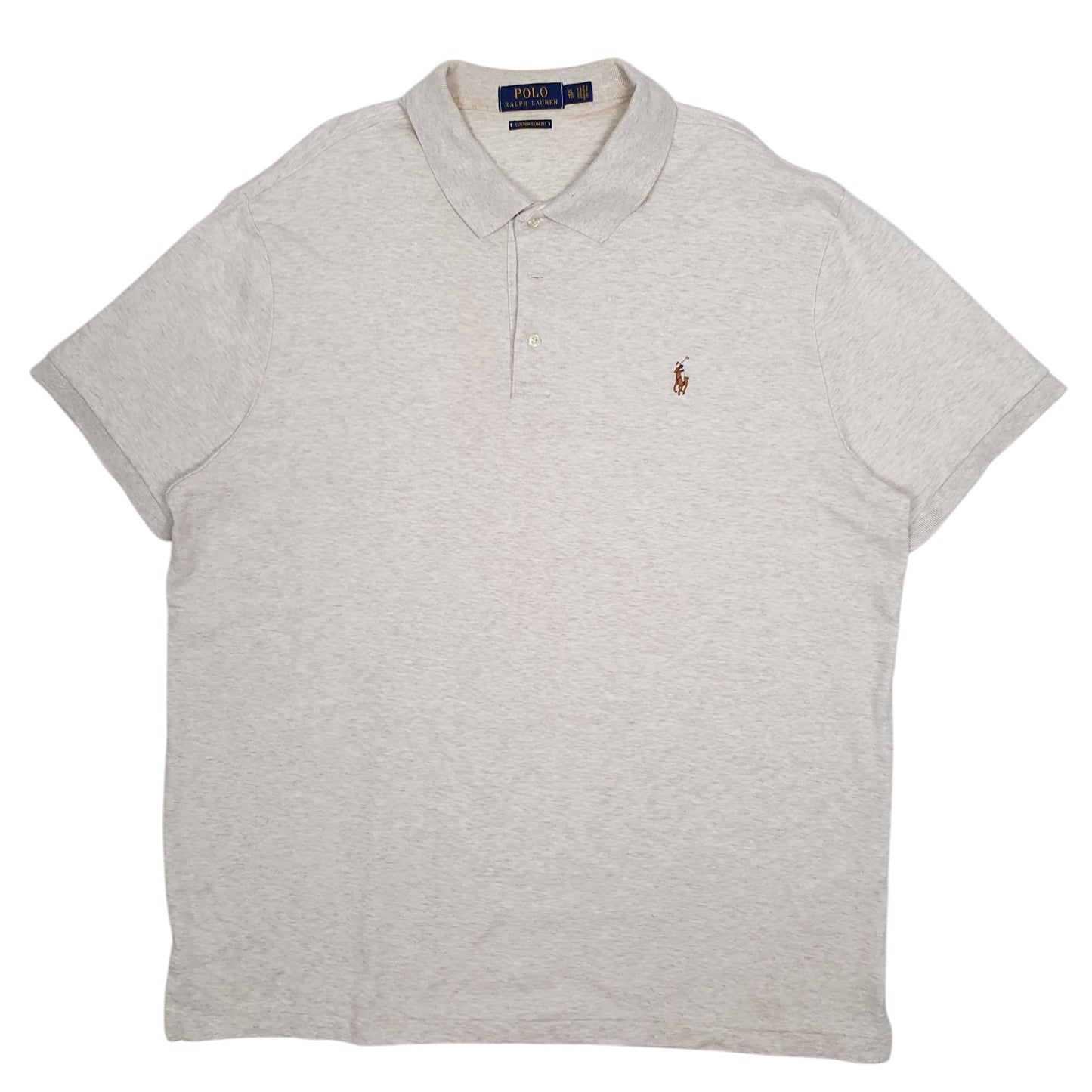 Mens Grey Polo Ralph Lauren  Short Sleeve Polo Shirt