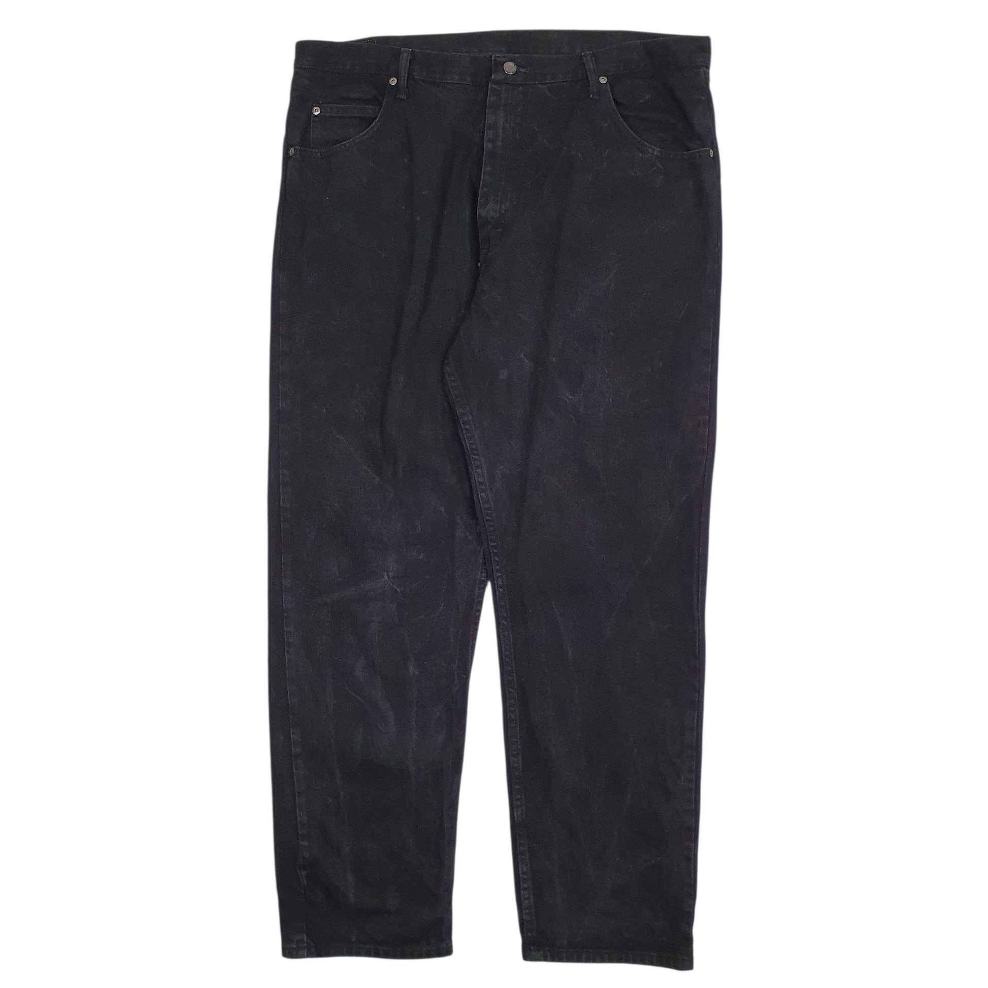 Mens Black Wrangler  Casual JeansW42 L32