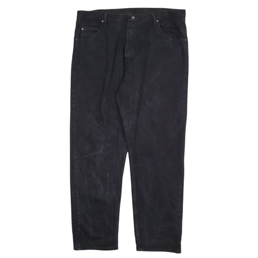 Mens Black Wrangler  Casual JeansW42 L32
