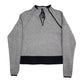 Womens Grey Champion  Quarter Zip Jumper
