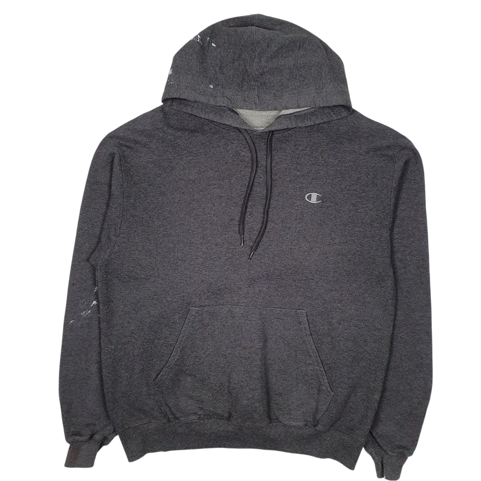 Mens Grey Champion  Hoodie Jumper