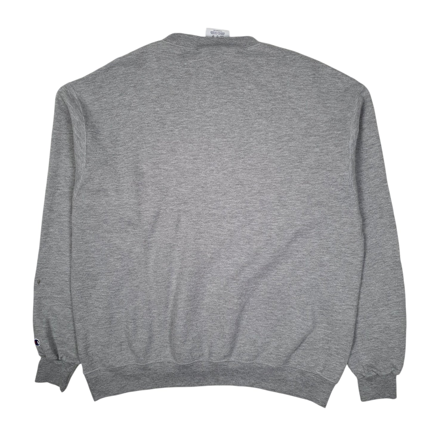 Mens Grey Champion Sigma Tau Gamma Crewneck Jumper