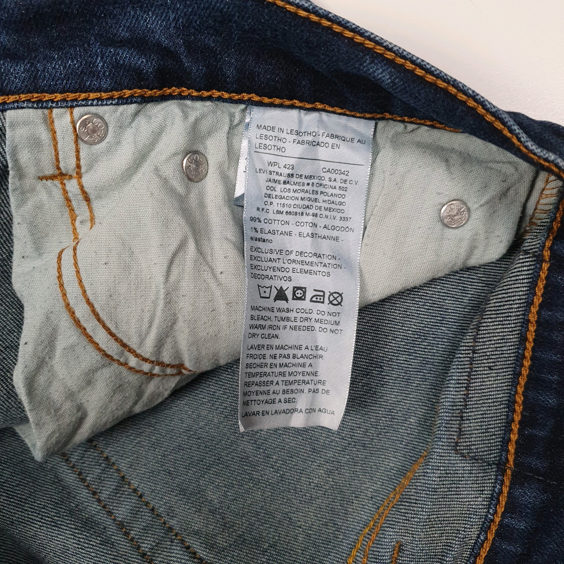 Mens Blue Levis   Jeans