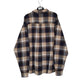 Mens Beige Woolrich Thick Flannel  Shirt