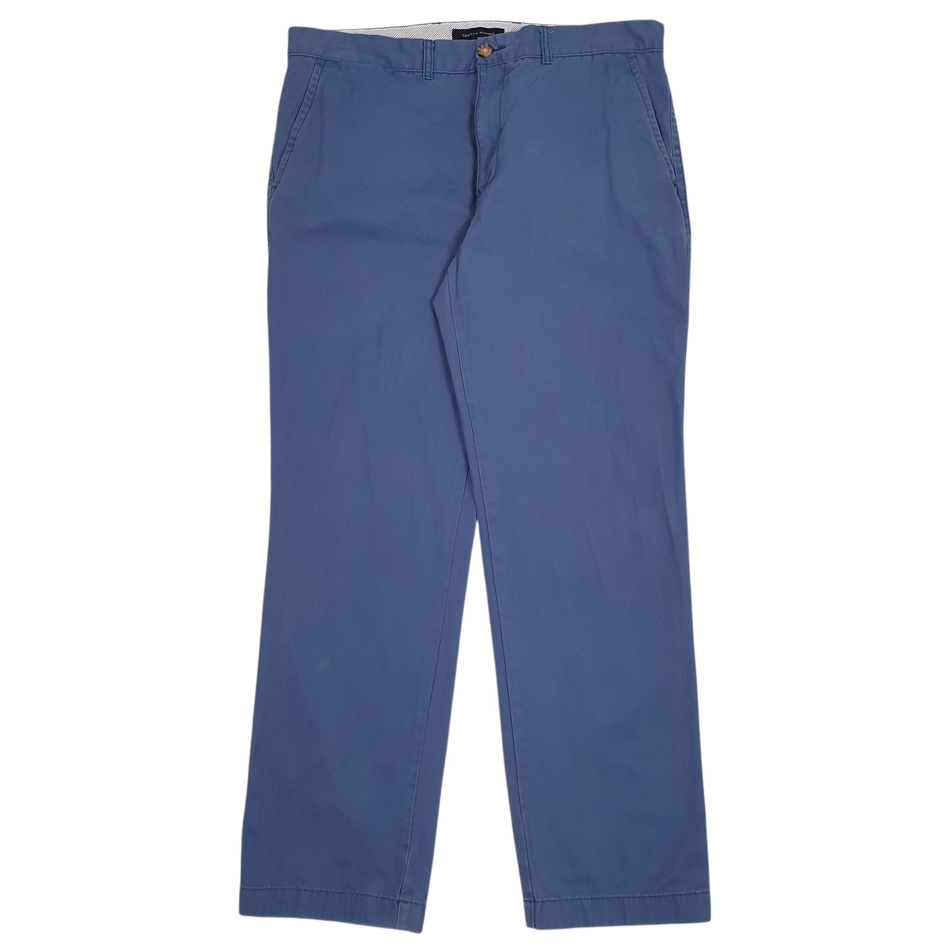 Mens Blue Tommy Hilfiger  Chino Trousers