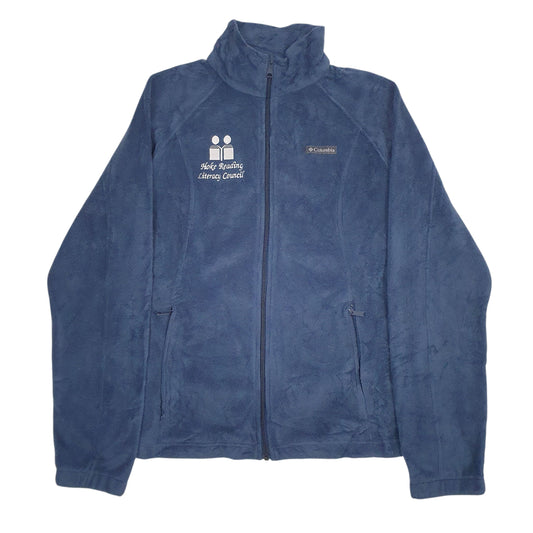 Womens Navy Columbia Sportswear  Full Zip Jumper