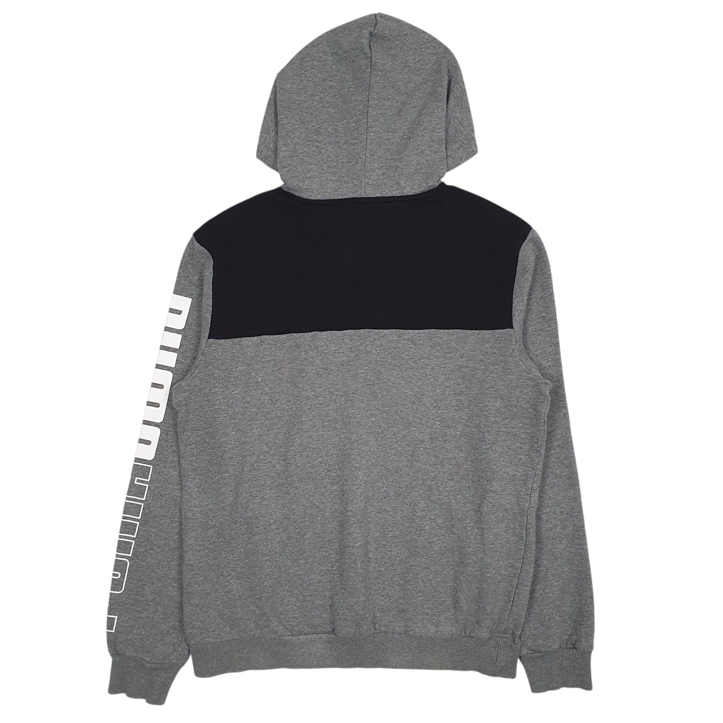 Mens Grey Puma  Hoodie Jumper