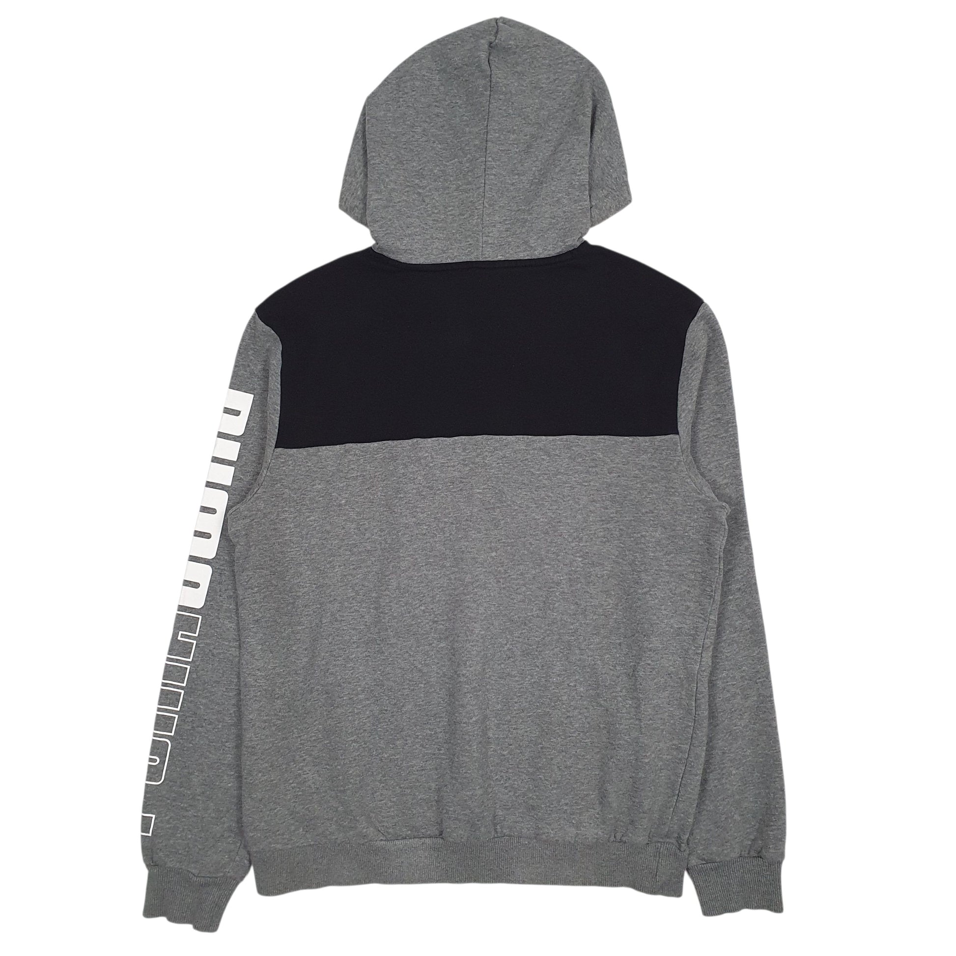 Mens Grey Puma  Hoodie Jumper