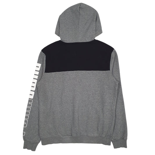 Mens Grey Puma  Hoodie Jumper