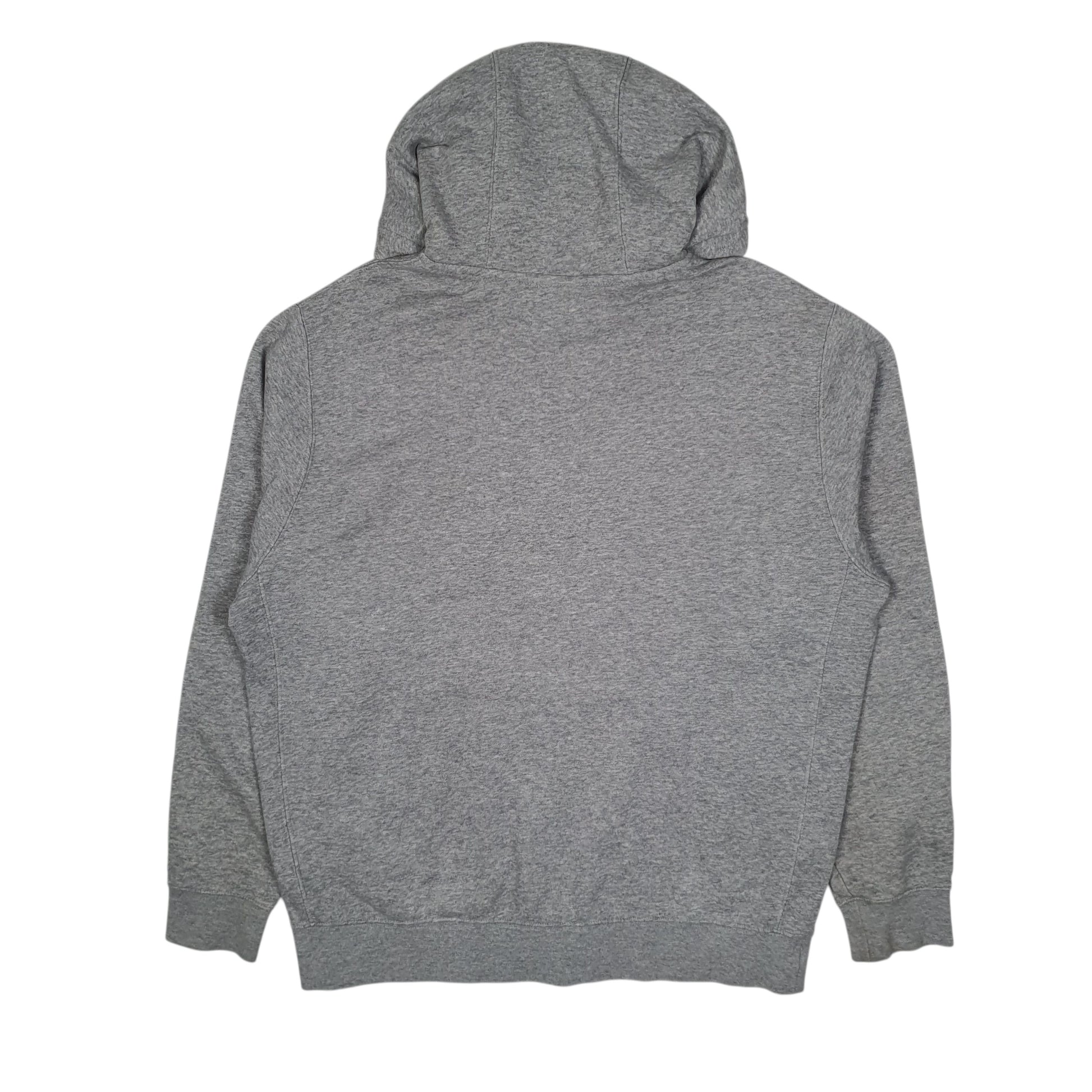 Mens Grey Nike Hoodie Full Zip Jumper
