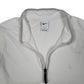 Mens White Nike Dri Fit Quarter Zip Jumper