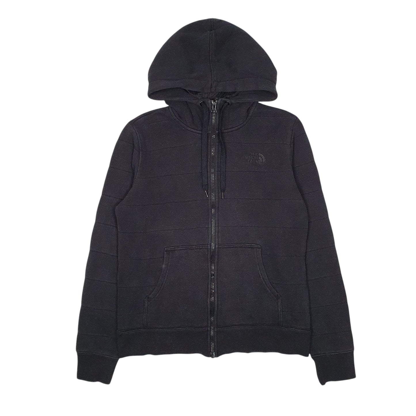 Womens Black The North Face Hoodie Full Zip Jumper