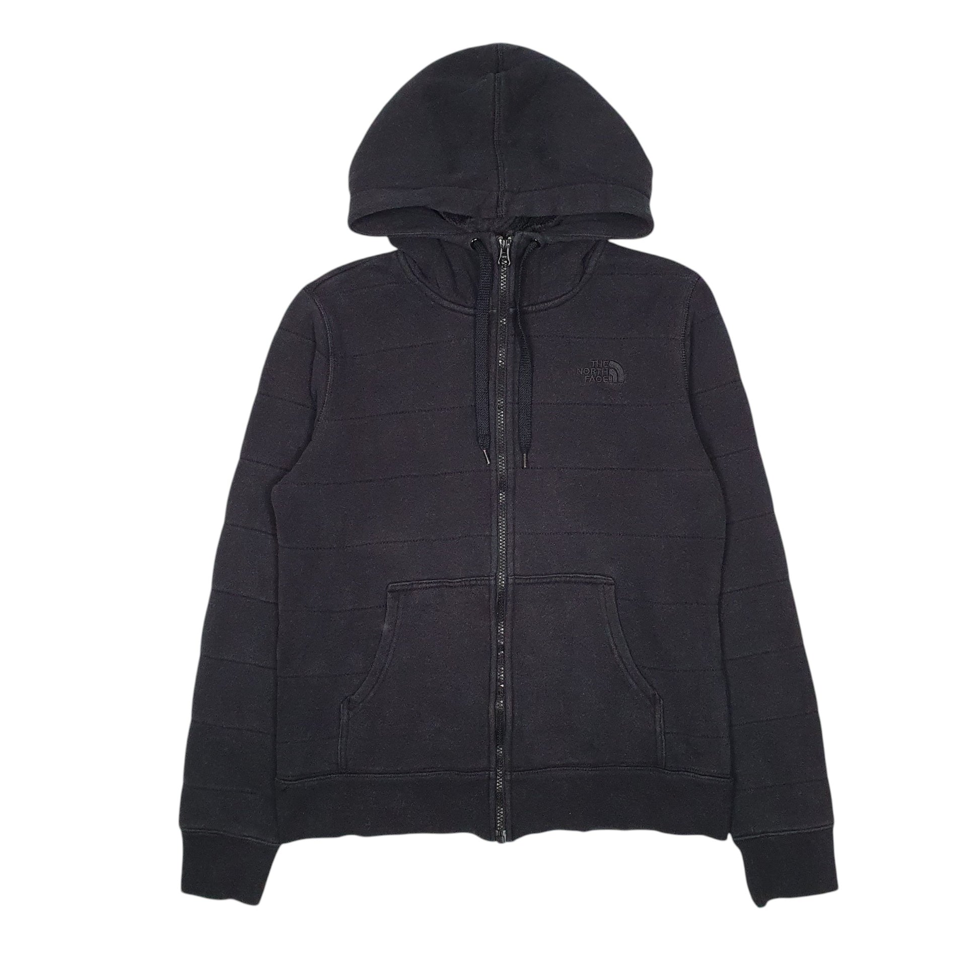 Womens Black The North Face Hoodie Full Zip Jumper