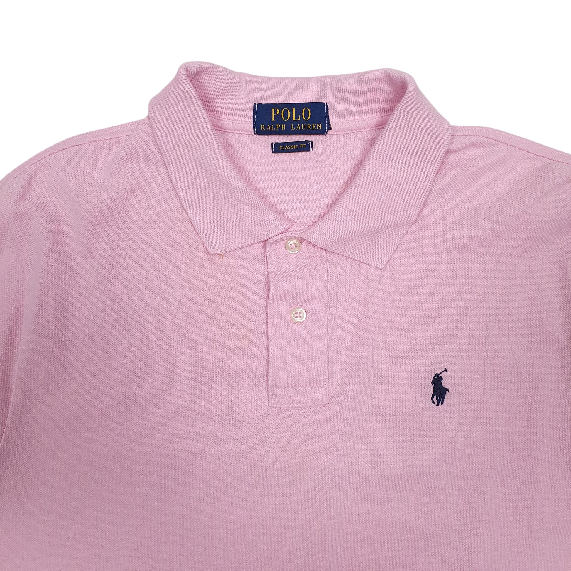 Mens Pink Polo Ralph Lauren   Polo Shirt