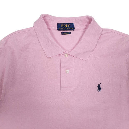 Mens Pink Polo Ralph Lauren   Polo Shirt