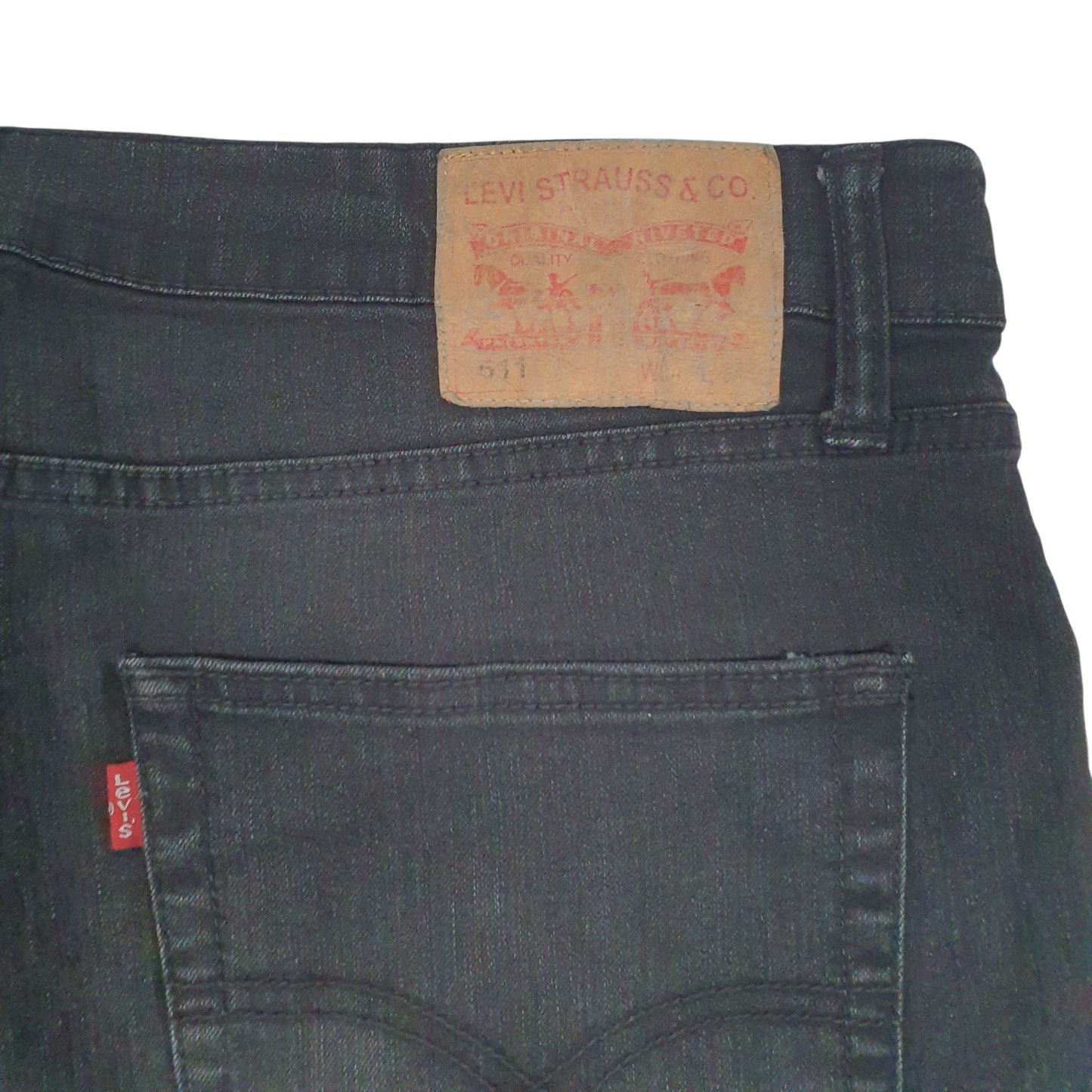 Mens Black Levis   Jeans