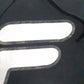 Mens Black Fila  Hoodie Jumper