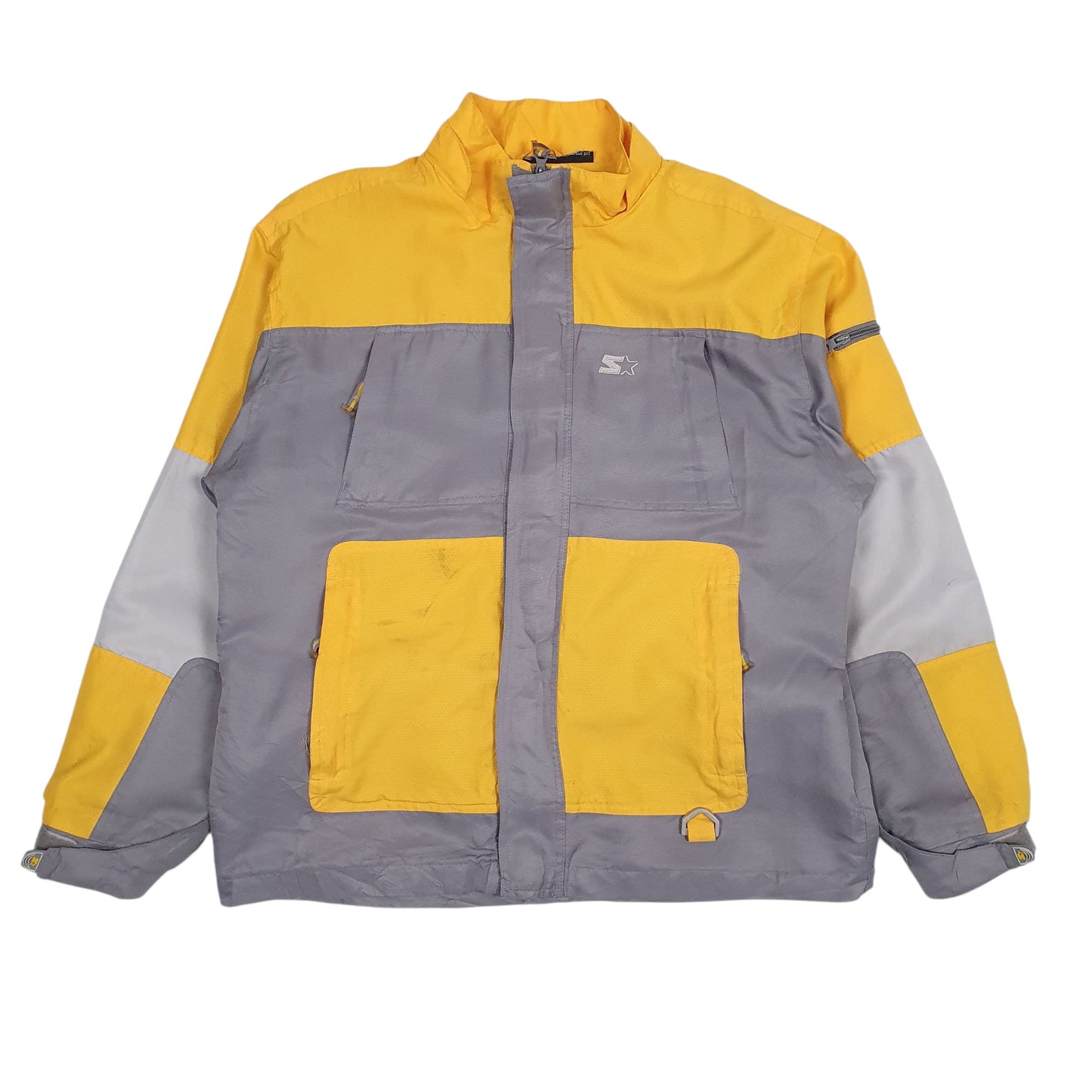 Mens Grey Starter   Coat