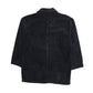 Womens Black Optionelle Corduroy  Coat