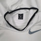 Mens Grey Nike Dri Fit Short Sleeve Boxing Hoodie Jumper