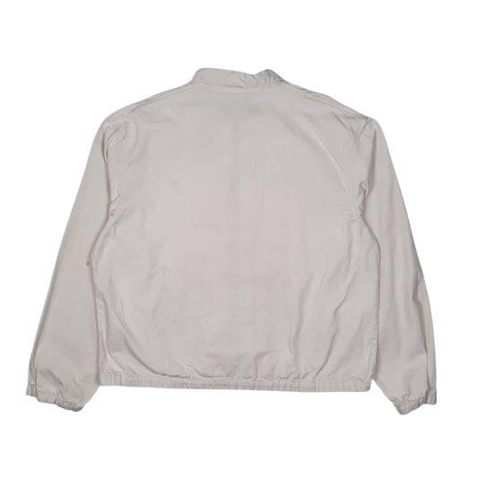 Mens White Polo Ralph Lauren Vintage 1980s Made In USA  Coat