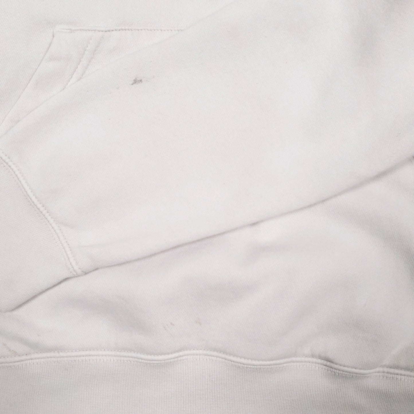 Mens White Nike Spellout Hoodie Jumper