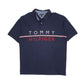 Mens Navy Tommy Hilfiger  Short Sleeve Polo Shirt