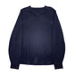 Mens Navy Tommy Hilfiger  V Neck Jumper