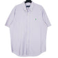 Mens Purple Ralph Lauren  Short Sleeve Shirt