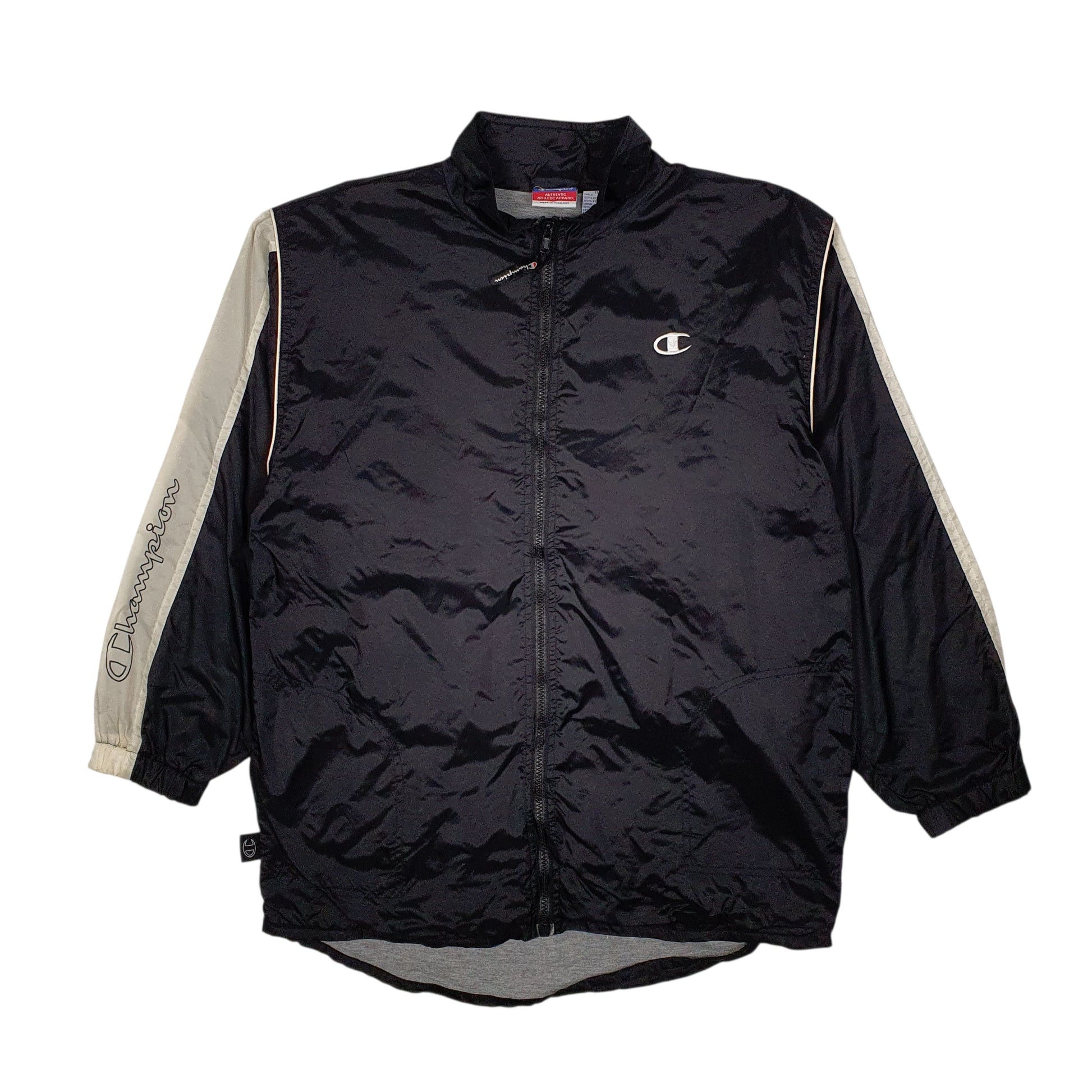 Womens Black Champion Vintage 2000s  Coat