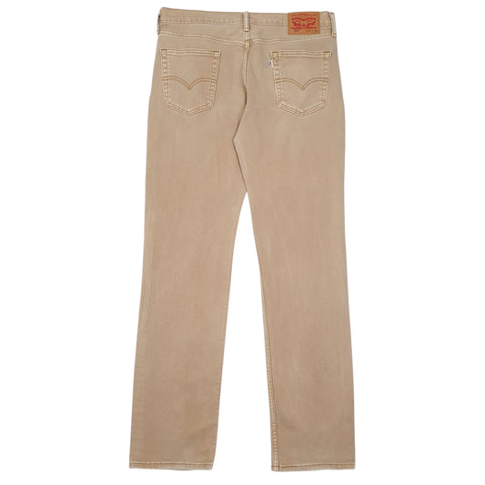 Mens Beige Levis   Jeans