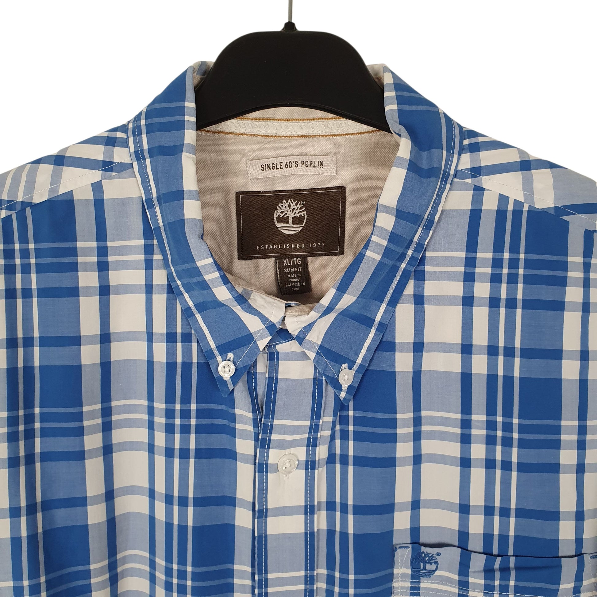 Mens Blue Timberland   Shirt