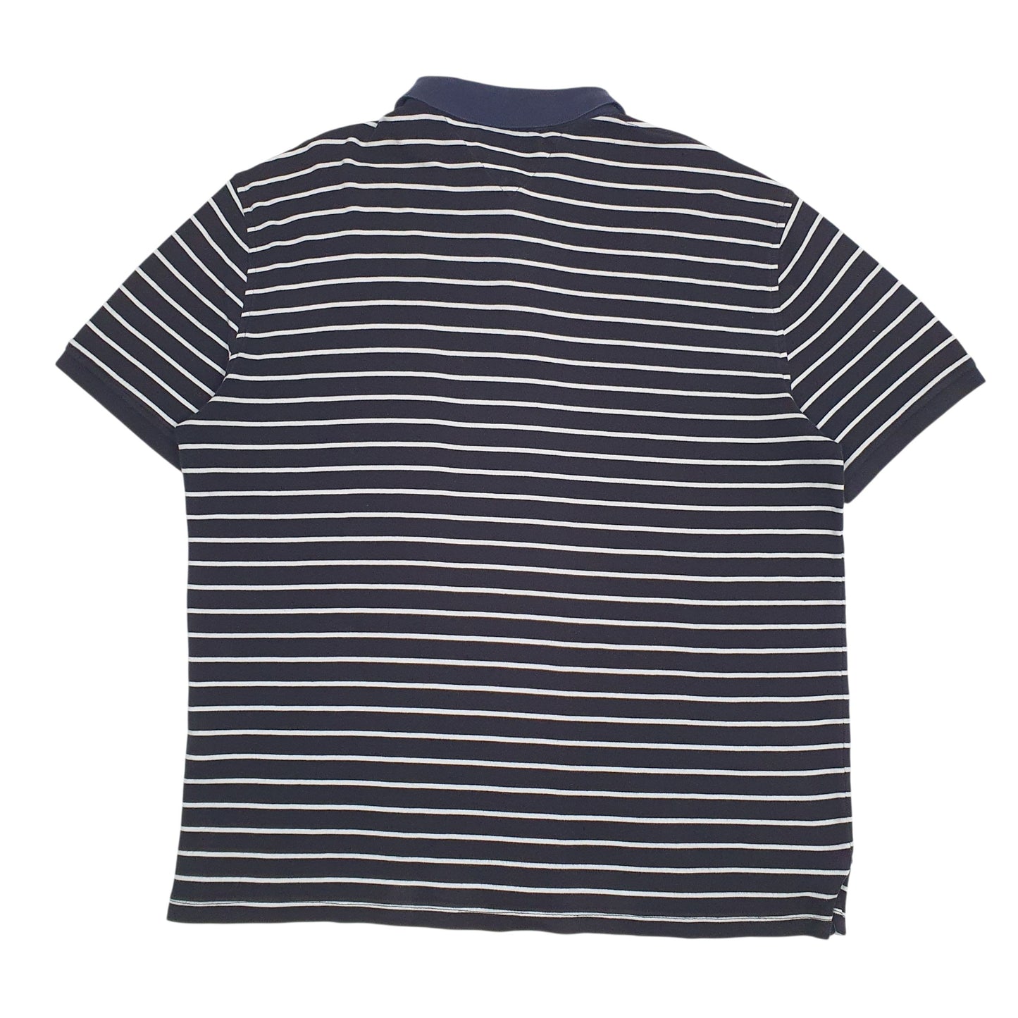 Mens Black Tommy Hilfiger  Hoodie Polo Shirt