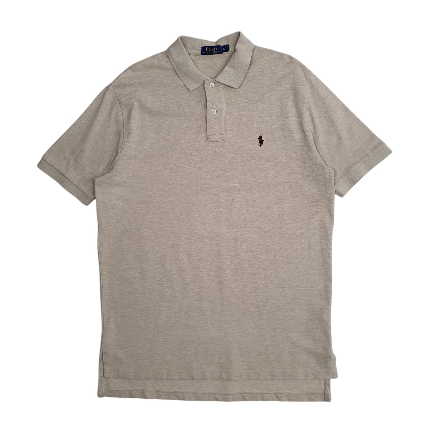 Mens Beige Polo Ralph Lauren  Short Sleeve Polo Shirt