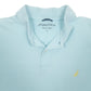 Mens Blue Nautica  Hoodie Polo Shirt
