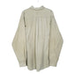 Mens Cream Lands End Corduroy Vintage 90s  Shirt