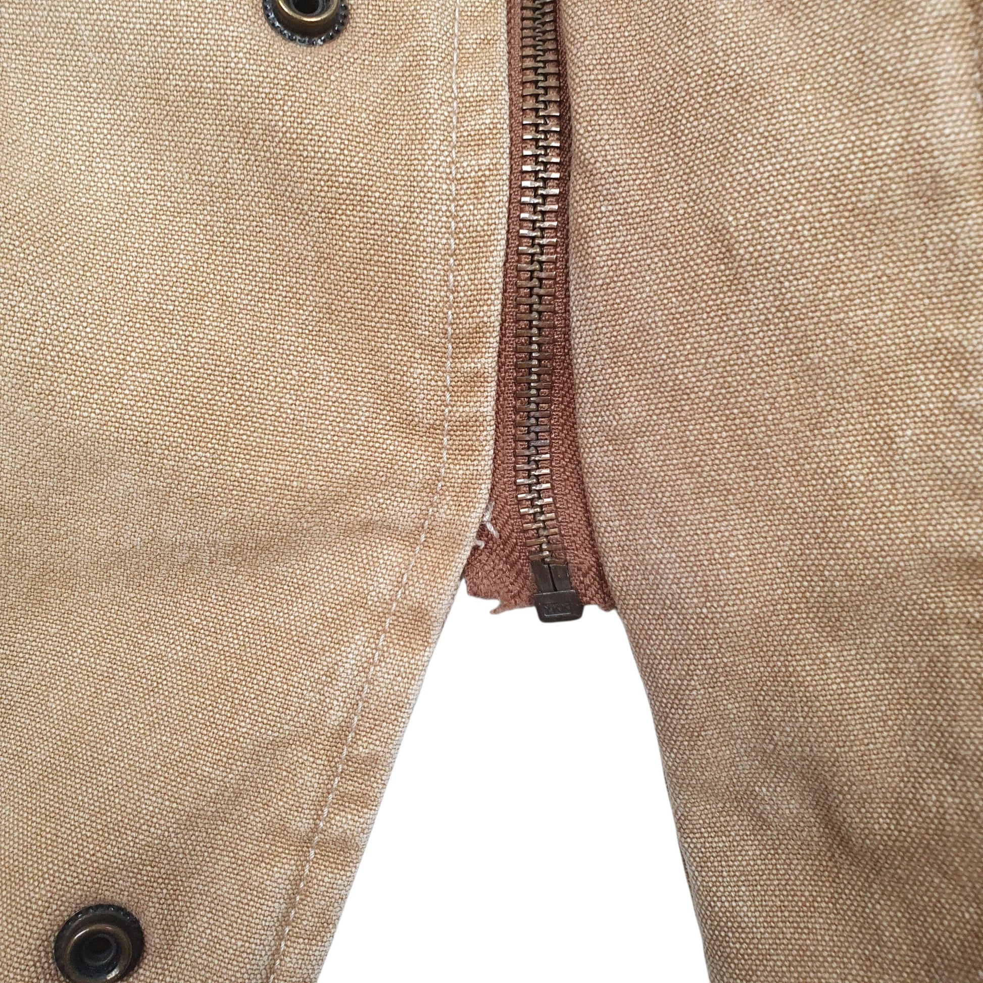 Mens Beige Active Wear   Coat